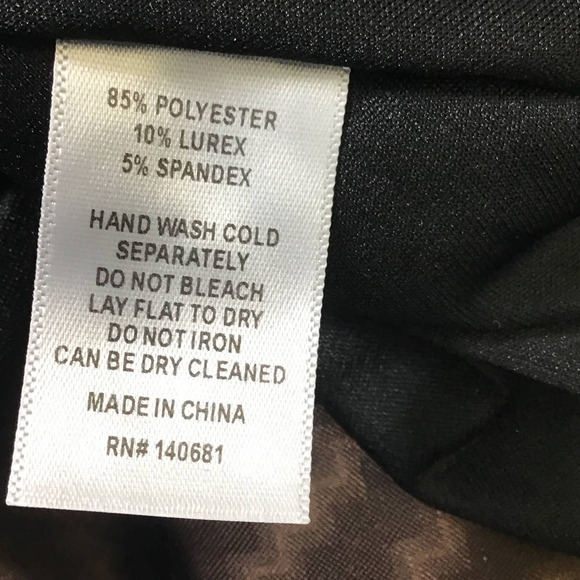 UNIQUE VINTAGE SZ M 6-8 brown zigzag metallic velvet swing retro dress NWT B116 - Picture 5 of 7